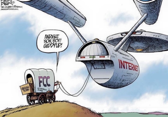 caricature FCC Internet